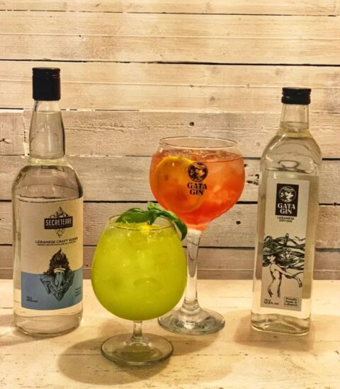 colonel beer, Vodka and gin