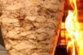 Machewe Express, image of grilled Shawarma in an open furnace