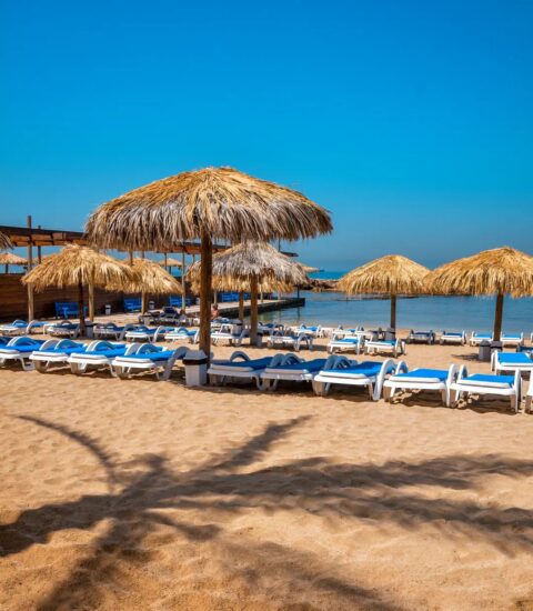 San Stephano Resort, image of the beach from resort side