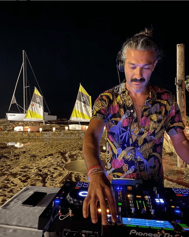 Colonel reef, image of a DJ