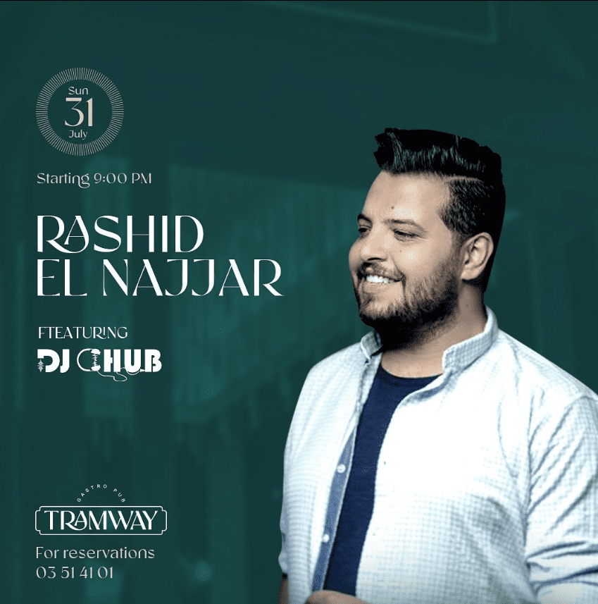 Rashid El Najjar at Tramway Batroun