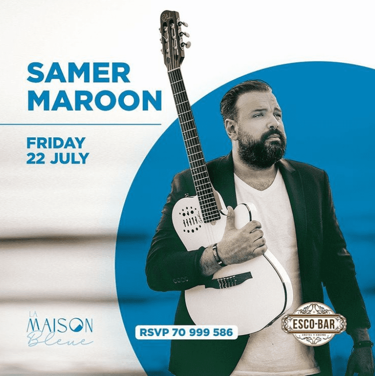 Samer Maroon at La Maison Bleue