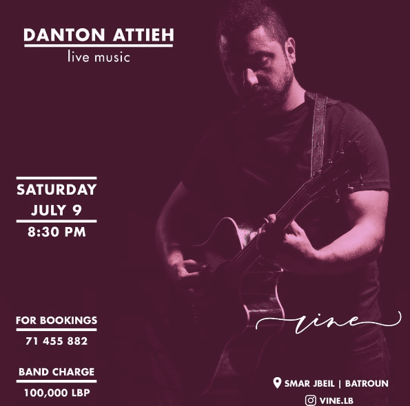 Danton Attieh at Vine Wine Bar & Deli