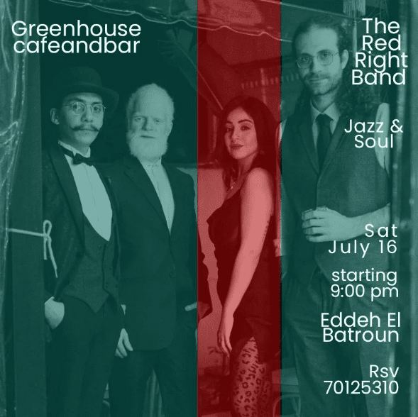 The Red Right Band at Green House