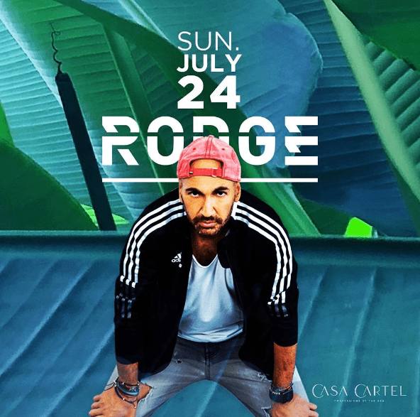 DJ Rodge at Casa Cartel