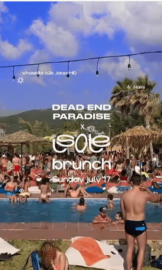 DJ whoisbibz, DJ NAMI, and DJ Jakob Hidmi at Isolé