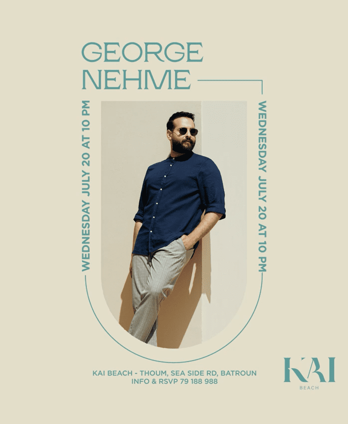 George Nehme at Kai Beach