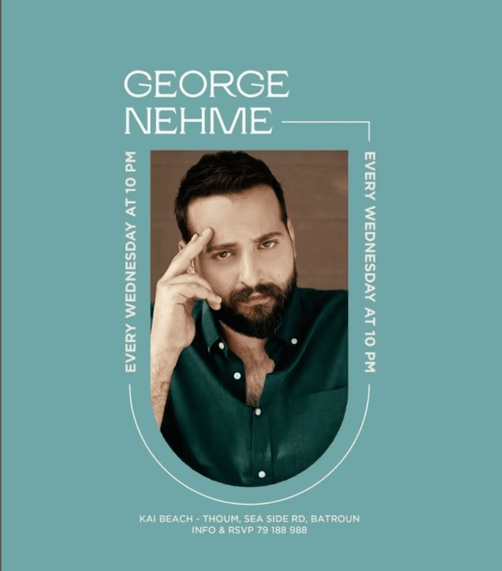 George Nehme at KAI Beach Batroun