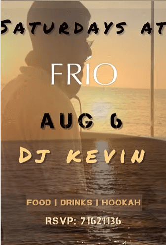 Dj Kevin at Frio
