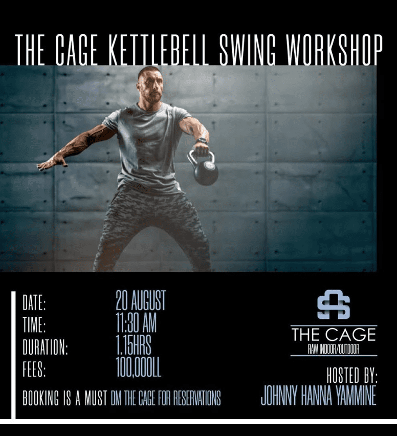 The Cage kettlebell Swing Workshop