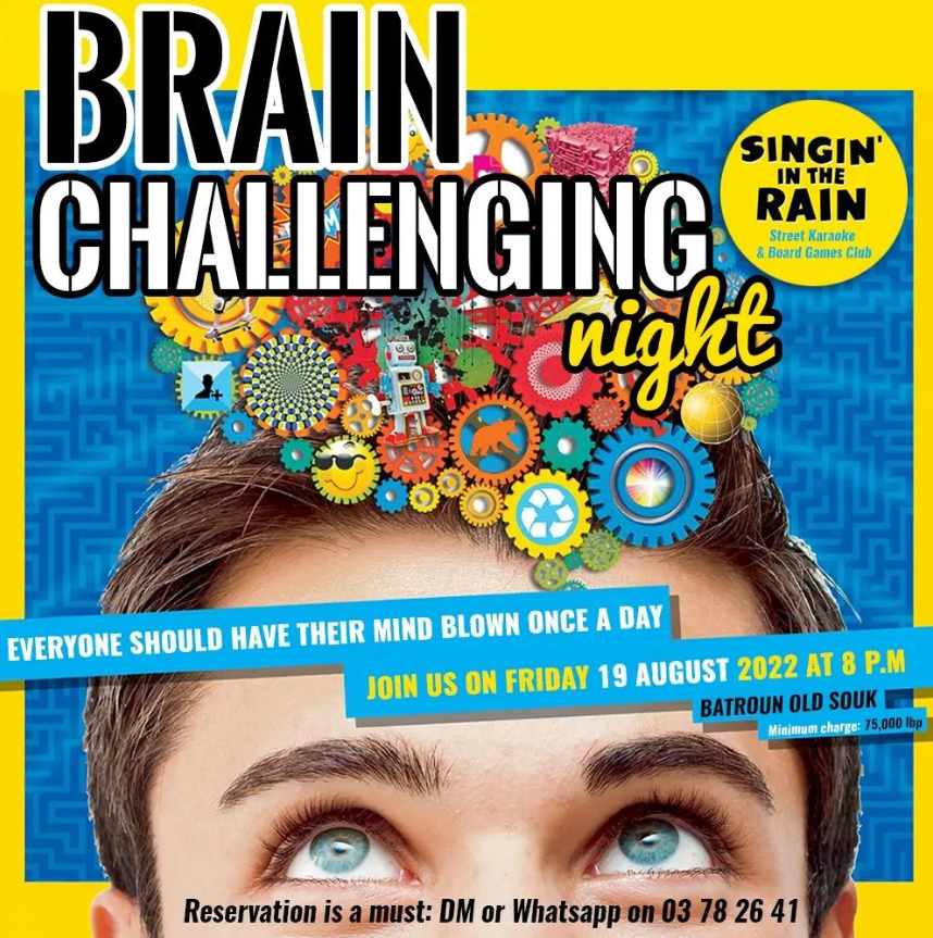Brain Challenging Games at Singing in the Rain
