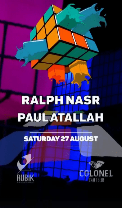 Ralph Nasr and Paul R. Atallah at Colonel