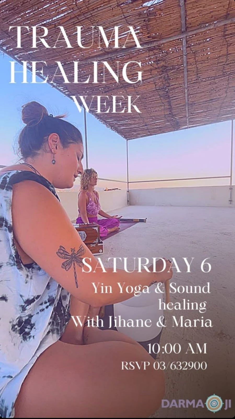Yin Yoga and Sound Healing with Jihan and Maria