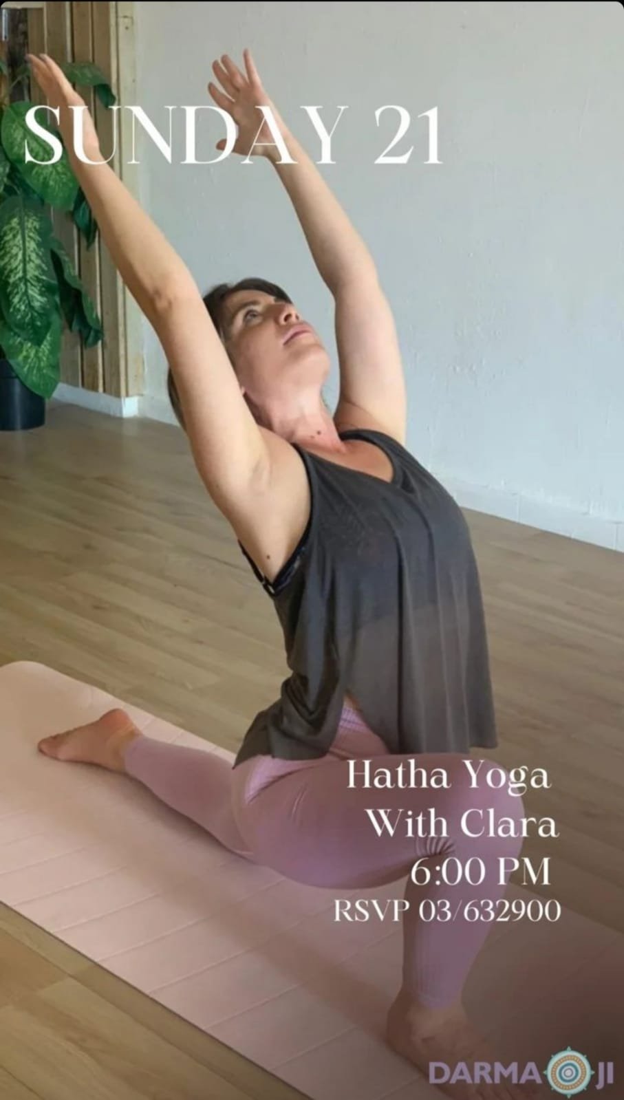 Hatha Yoga with Clara at Darma Ji