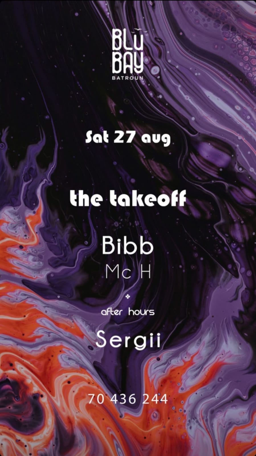 DJ Bibb and DJ Sergii at Blu Bay