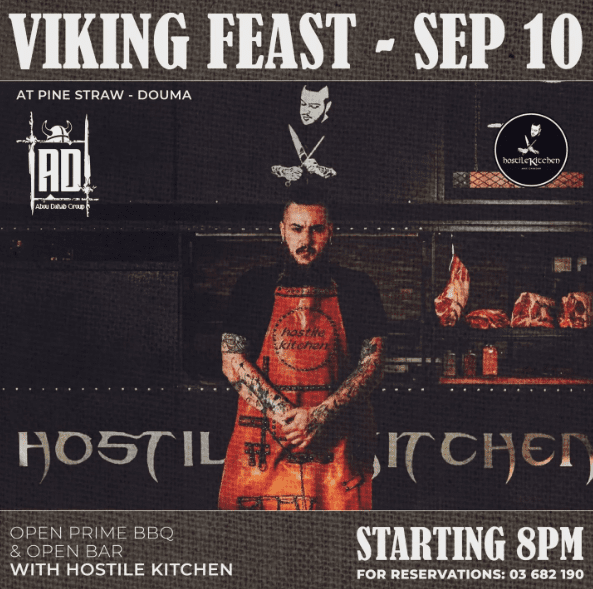 Open Prime BBQ and Open Bar with Hostile Kitchen at Pine Straw Douma