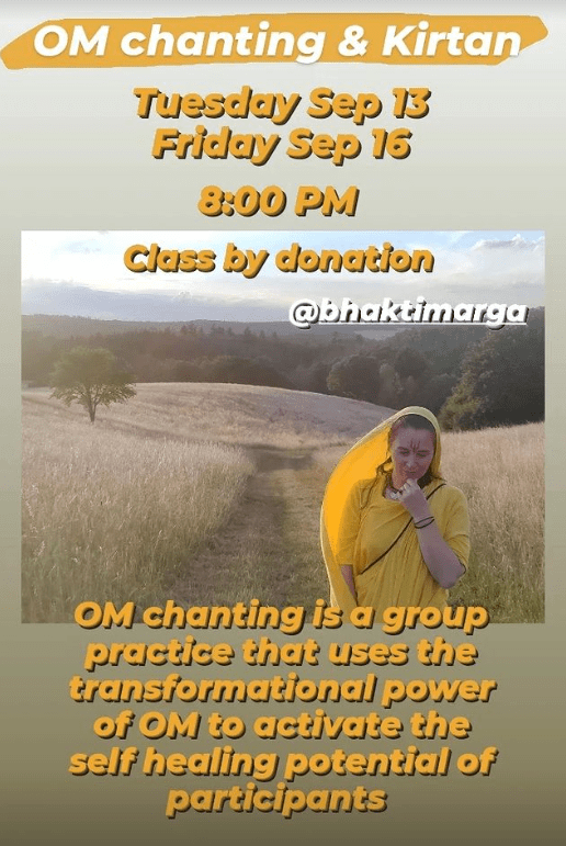 OM Chanting and Kirtan at Darma Ji