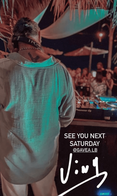 DJ Viny Roumy at Gávea