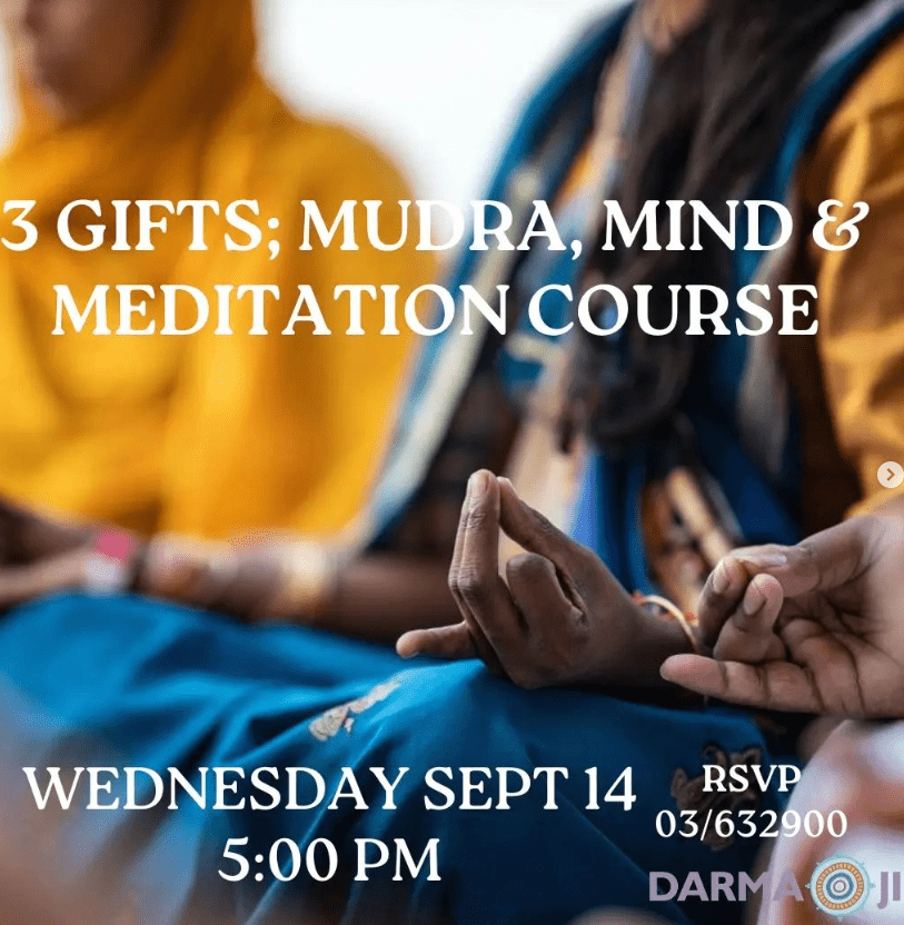 Mudra, Mind and Meditation Course at Darma Ji