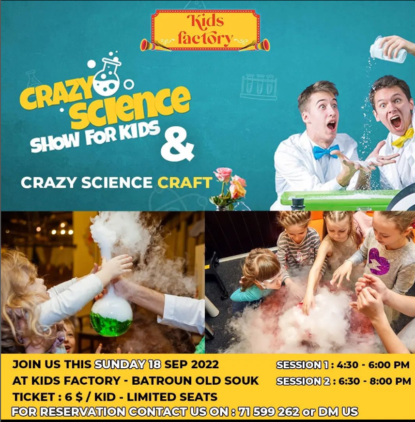 Crazy Science with Kids Factory