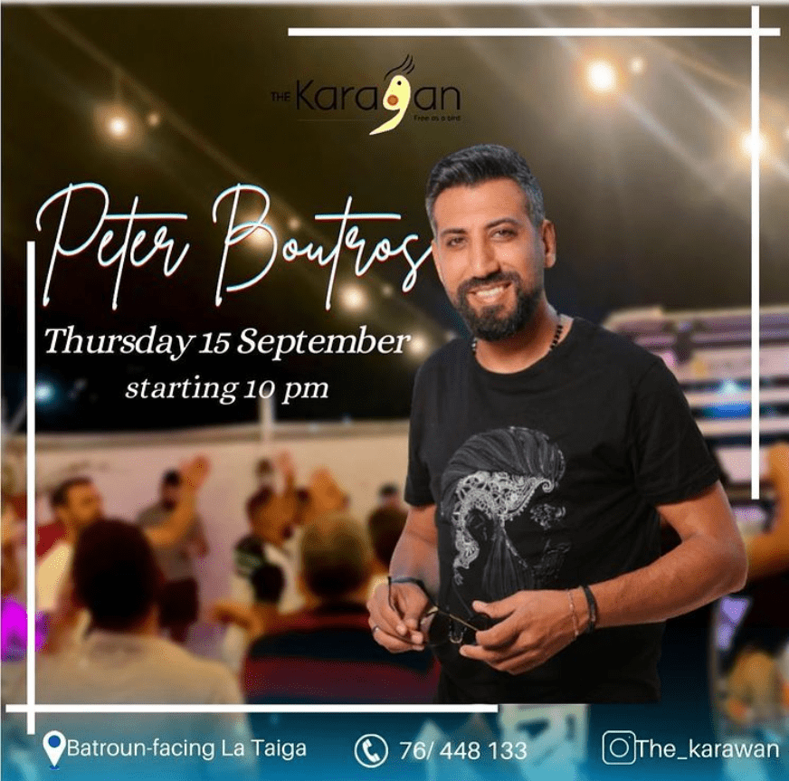 Peter Boutros at The Karawan