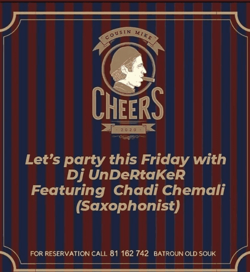 DJ Undertaker and Chadi Chemali at Cheers