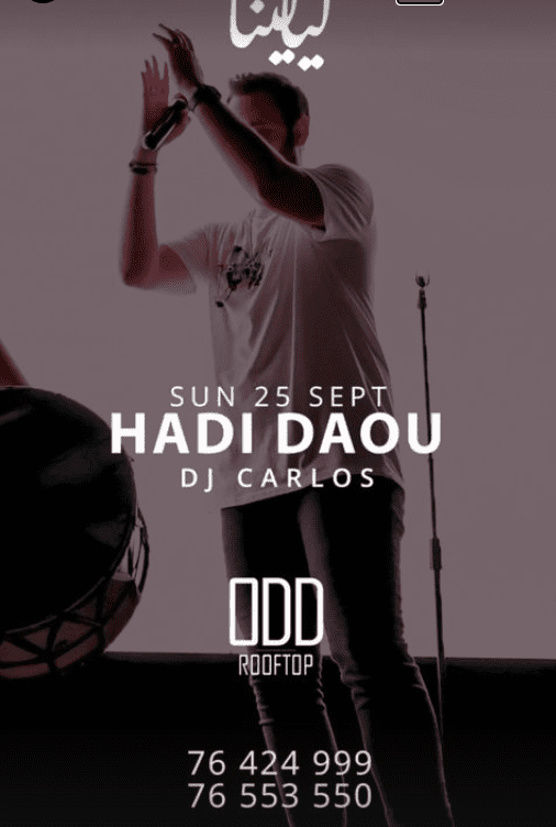 Hadi Daou at Odd Rooftop