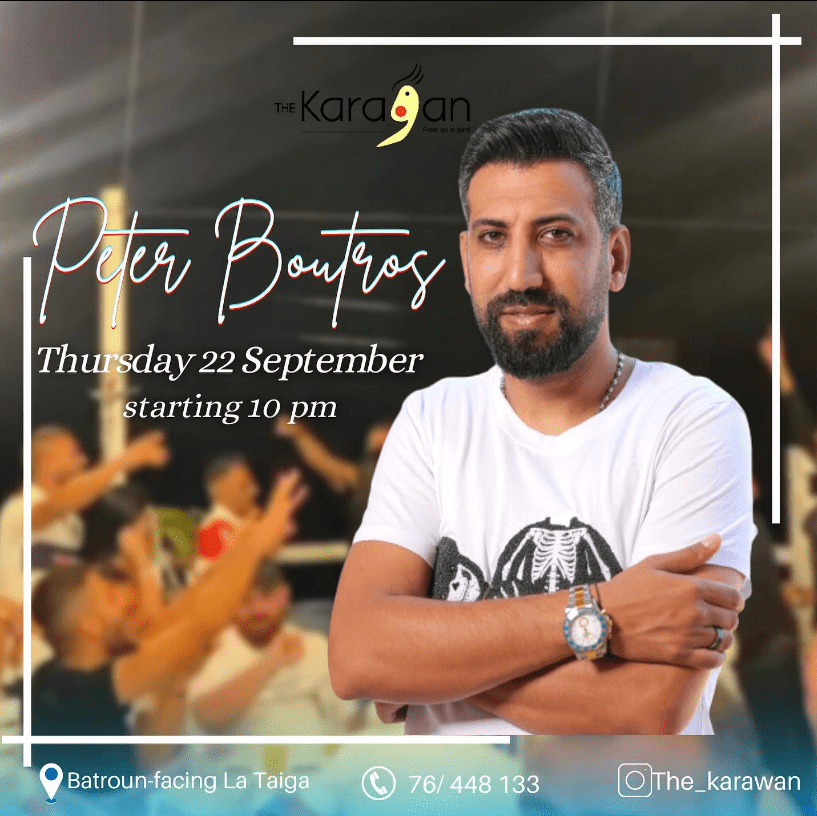 Peter Boutros at The Karawan