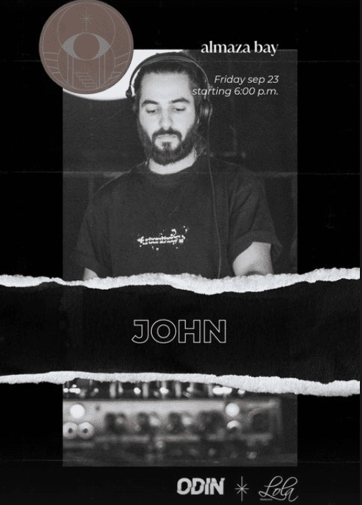 Dj John at Almaza Bay