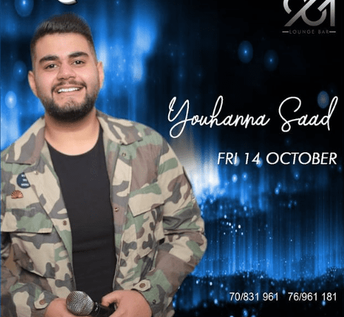 Youhanna Saad at 961 Lounge bar