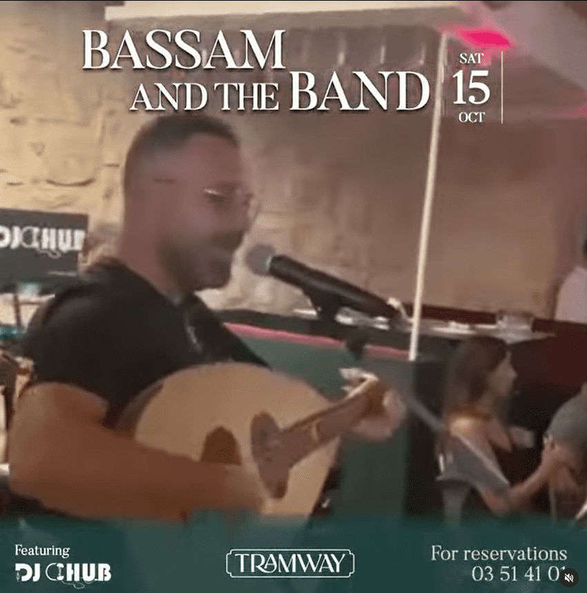 Bassam & The Band at Tramway Batroun
