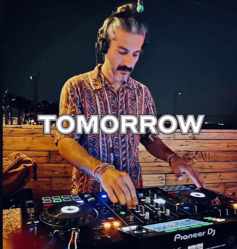 Jimmy Dib at Colonel Reef, event post with DJ