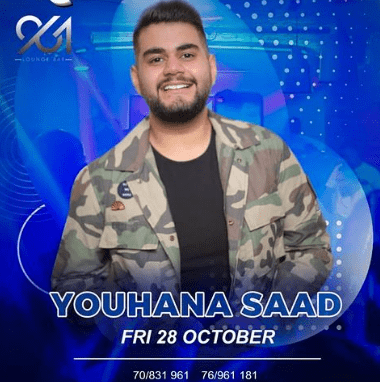 Youhana Saad at 961 Lounge Bar