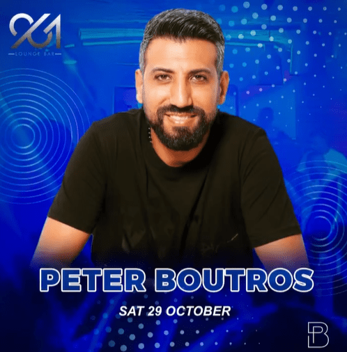 Peter Boutros at 961 Lounge Bar