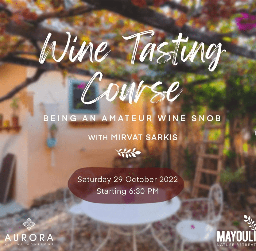 WINE TASTING COURSE at Mayouli