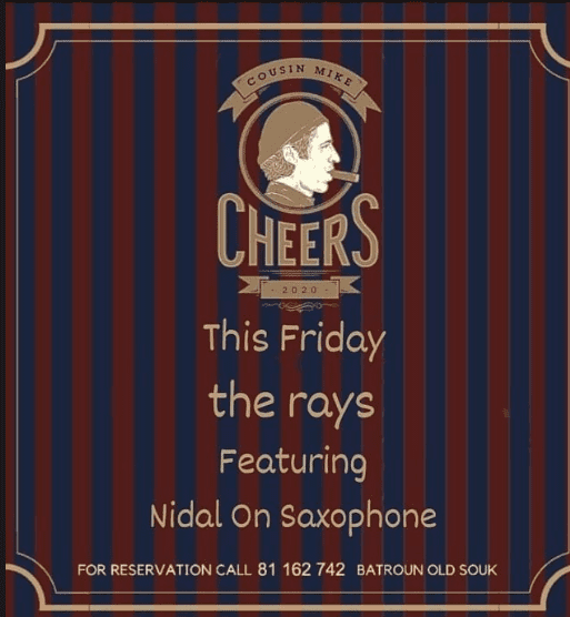 The Rays Featuring at Cheers