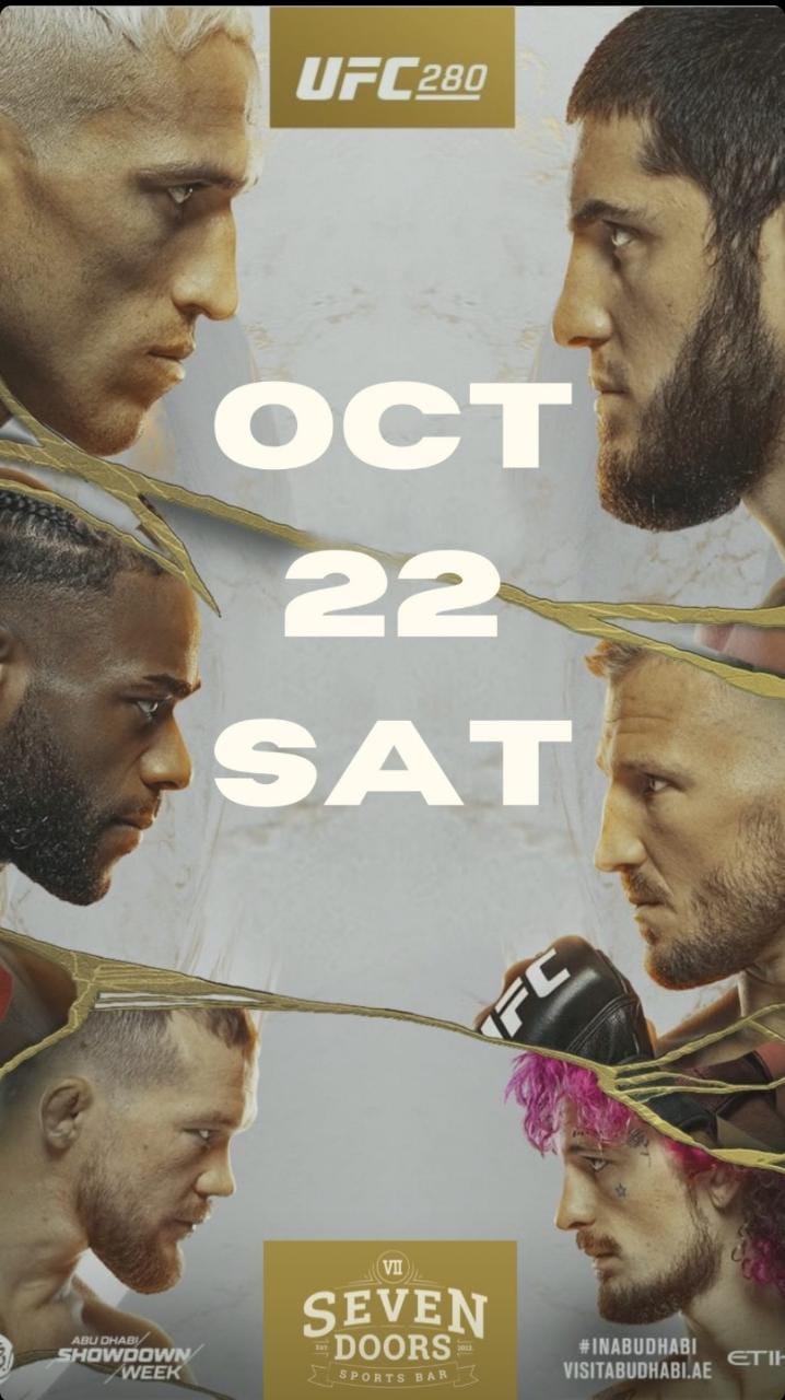 UFC280 at Seven Doors