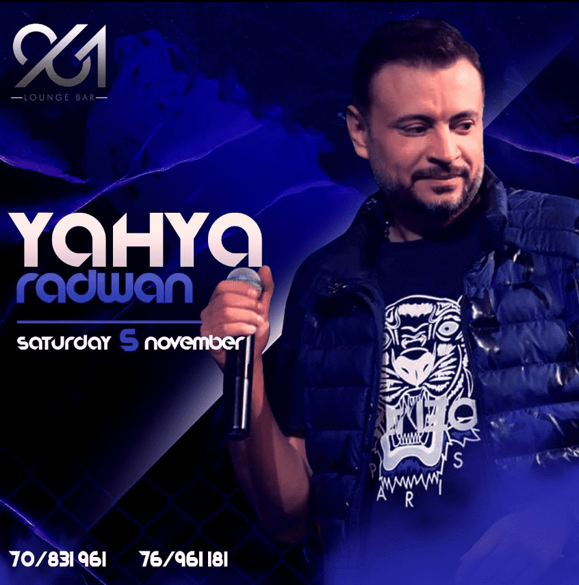 Yahya Radwan at 961 Lounge Bar
