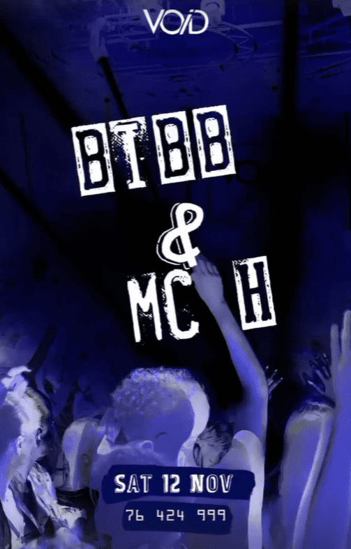 Dj Bibb and Mc H at Void