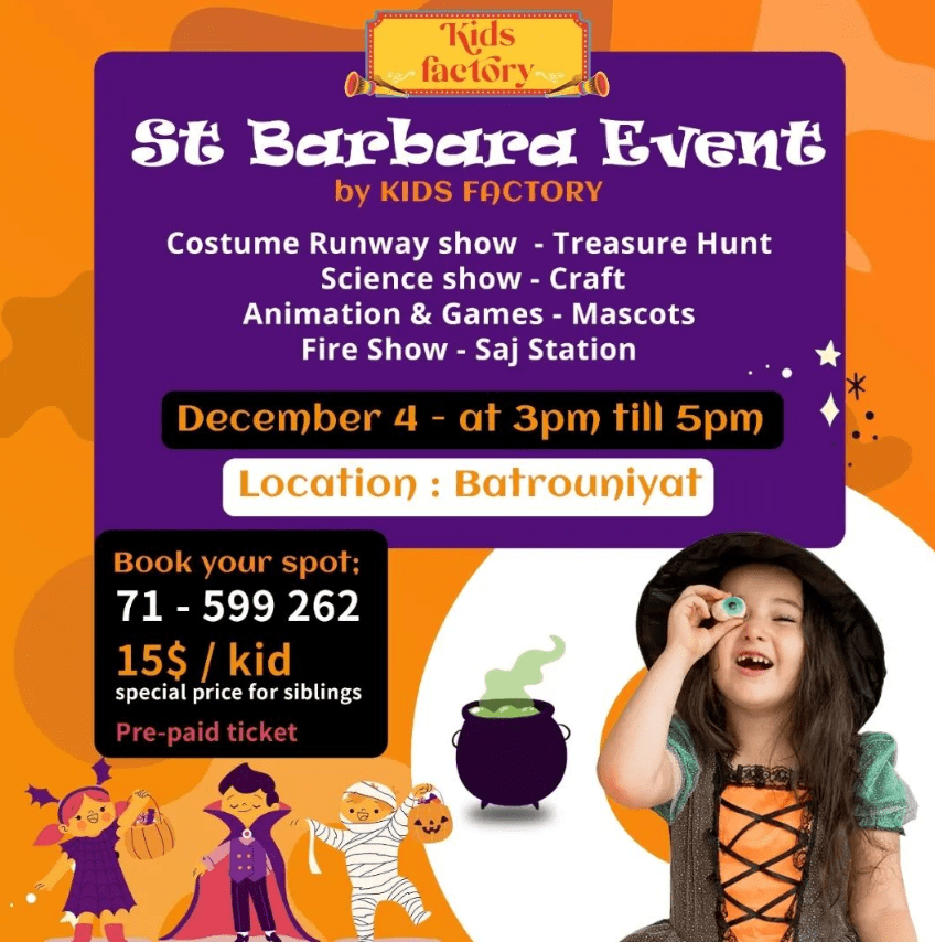 El Barbara Event at Kids Factory