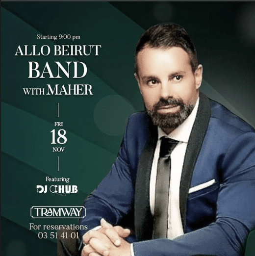 Maher and Allo Beirut Band at Tramway Batroun