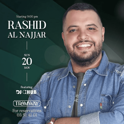 Rashid Al Najjar at Tramway Batroun