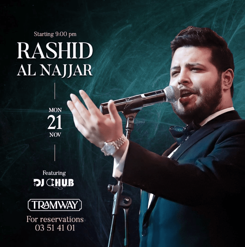 Rashid Al Najjar at Tramway Batroun
