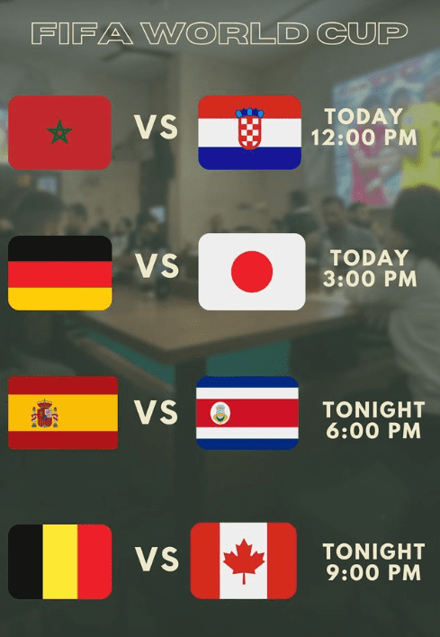 FIFA World Cup at Seven Doors