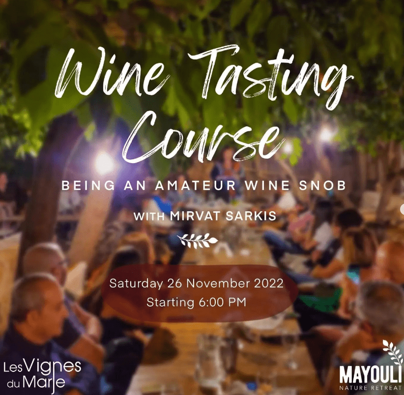 WINE TASTING COURSE at Mayouli
