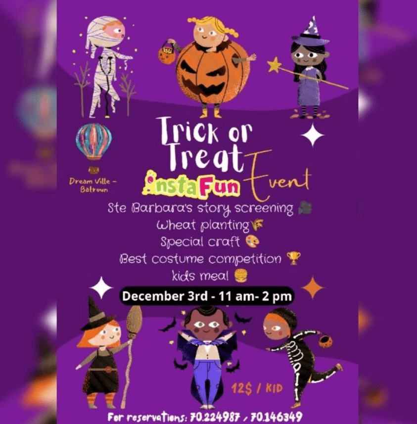 Trick or treat at Dream Ville