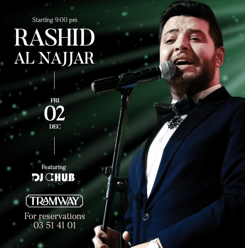 Rashid Al Najjar at Tramway Batroun