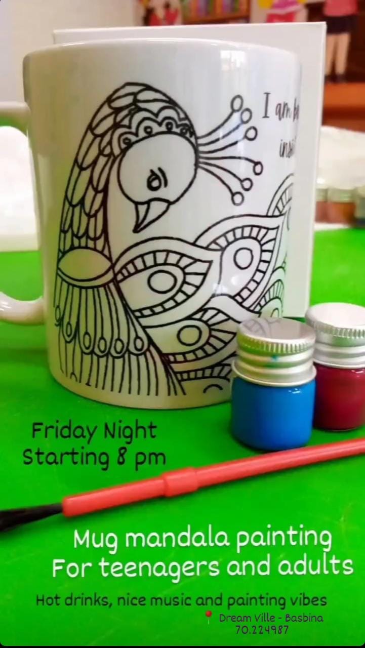 Mag Mandala Painting at Dream Ville