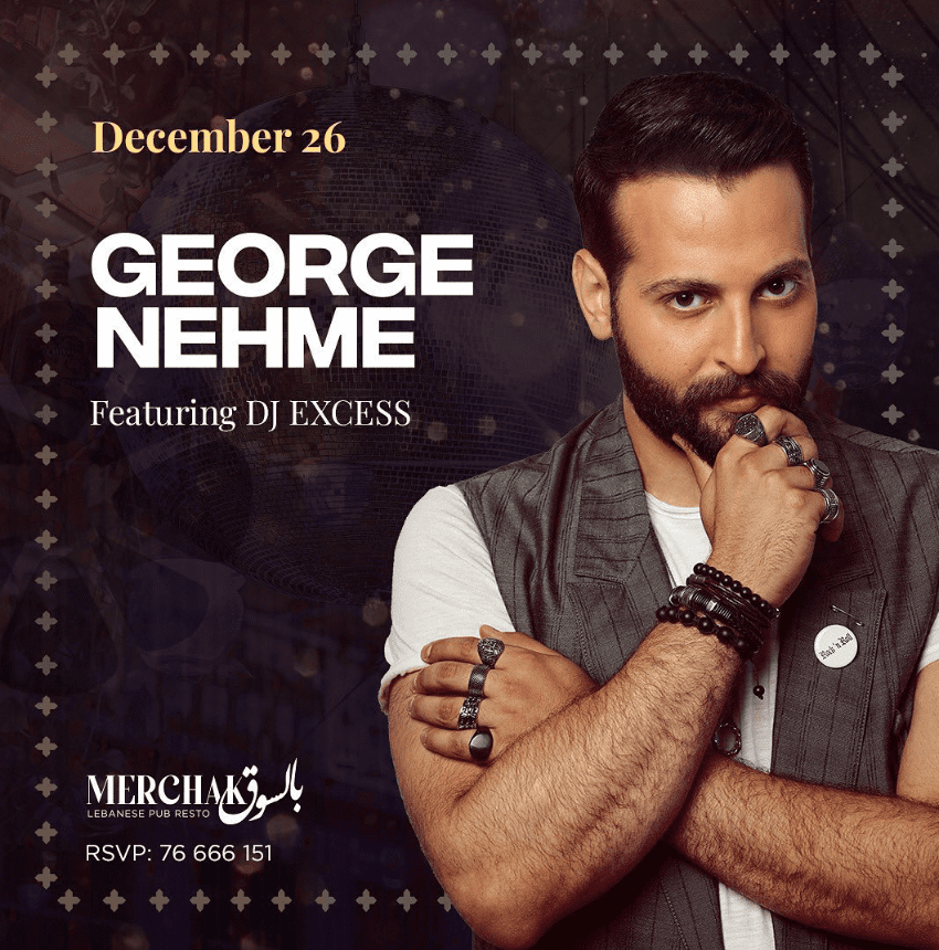 George Nehme at Merchak Bel Souk