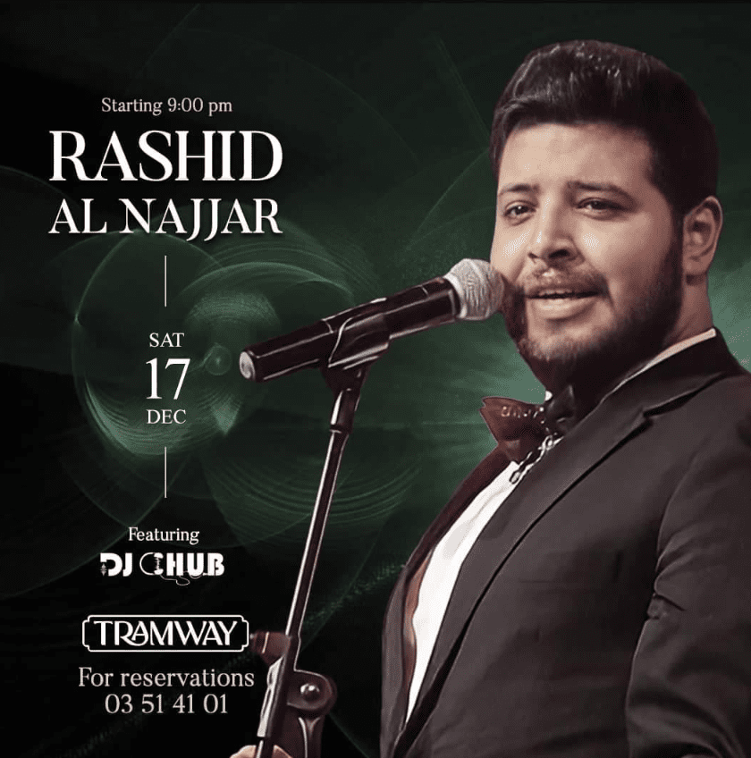 Rashid Al Najjar at Tramway Batroun